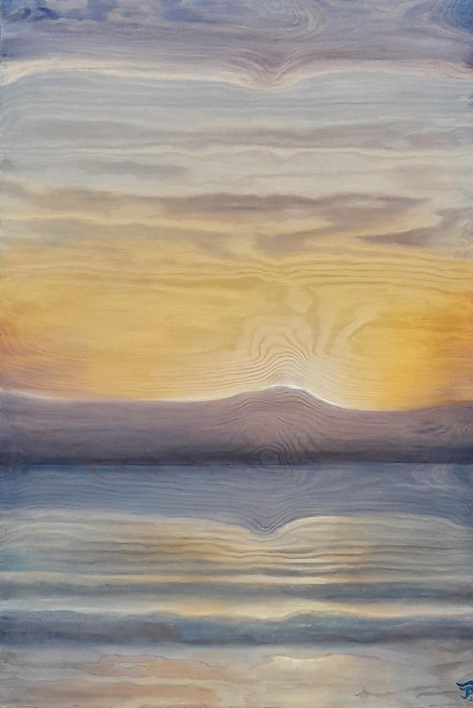 Mein aktuelles Werk: „Frühlicht” Öl auf Holz, 60 x 90 cm Mein aktuelles Werk: „Frühlicht” Öl auf Holz, 60 x 90 cm